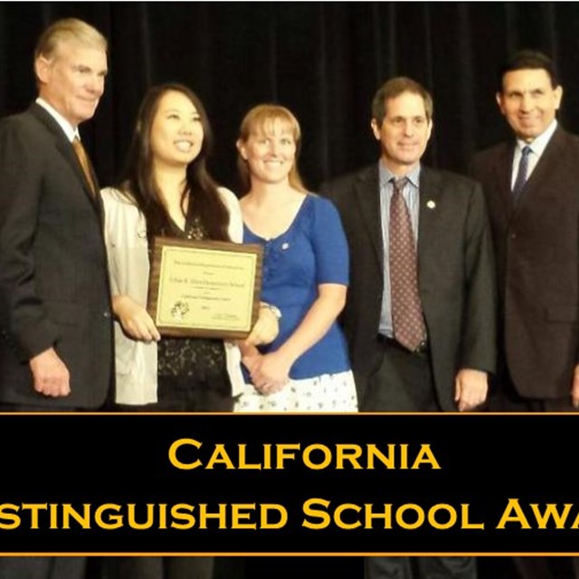 Once again, we were named a California Distinguished School!